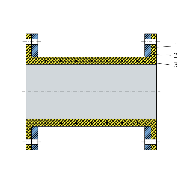 Rubber Hose Type<br/>expansion joints