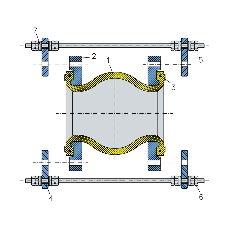 D Type <br/>expansion joints